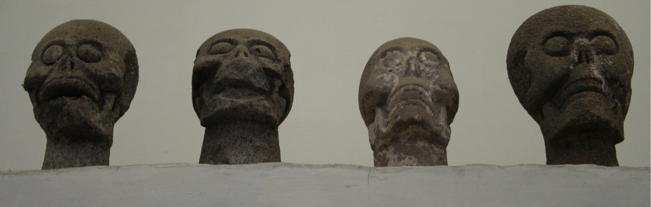 heads - found in Mexico